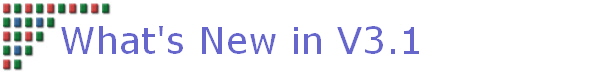 What's New in V3.1